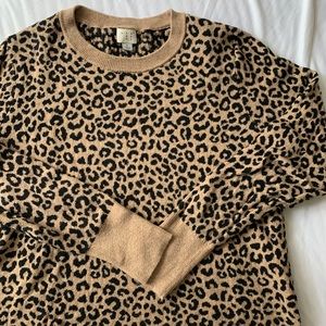 AND Leopard Print Sweater